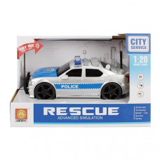 1:20 Инерционная Машина «Police Car» (свет / звук)