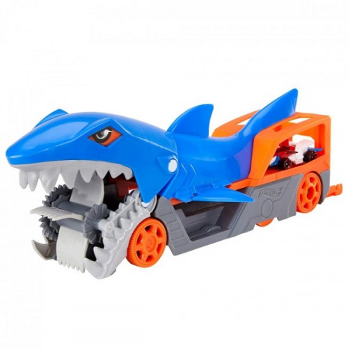 Hot Wheels Грузовик-транспортер «Акулья пасть»