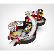 Wheel Track Station (w/ diecast: 2 cars, 1 helicopter) — Small