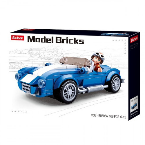 КОНСТРУКТОР MODEL BRICKS — COBRA GT 40
