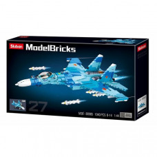 КОНСТРУКТОР Model Bricks — Su-27 Fighter 2in1