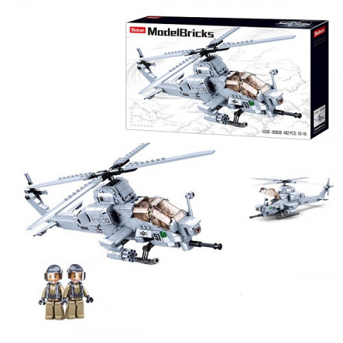КОНСТРУКТОР Model Bricks — Attack Helicopter