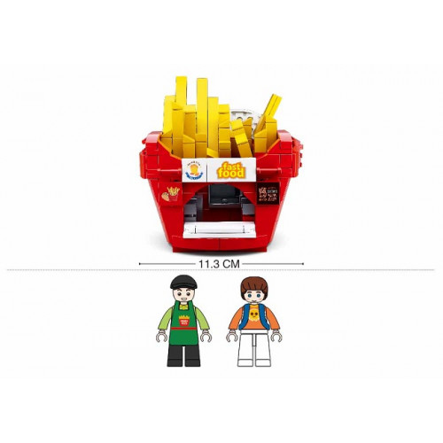 КОНСТРУКТОР FOOD COURT — FRENCH FRIES HOUSE