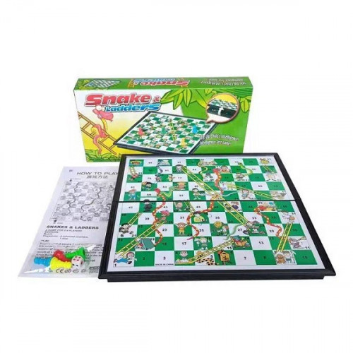 Настольная Игра Snakes & Ladders (магнитная)