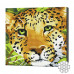 Mozaic cu diamante 20x20 cm Privirea leopardului