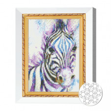 Mozaic cu diamante 20x30 cm Zebra