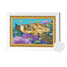 Mozaic cu diamante 20x30 cm Testoasa de mare