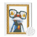Mozaic cu diamante 20x30 cm Cameleon in ochelari