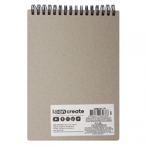 Скетчбук на спирали A5, 150 gsm, 30 листов, dry media Скетчбук на спирали A5, 150 gsm, 30 листов, dry media