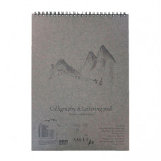 SMLT Sketchbook Sketch Pad Calligraphy & Lettering cu spira А5