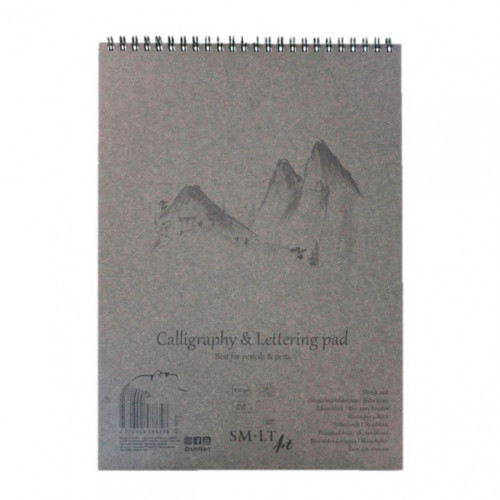 SMLT Sketchbook Sketch Pad Calligraphy & Lettering cu spira А5