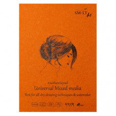 SMLT Sketchbook Sketch Pad Mixed Media Authentic cu spira А5 40foi, 200 g
