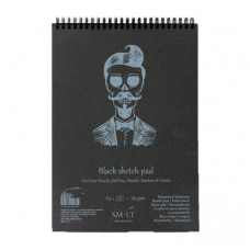 SMLT Sketchbook Sketch Pad Black cu spira А5