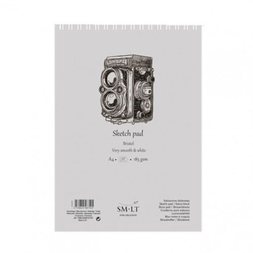 SMLT Sketchbook Sketch Pad Bristol cu spira А5