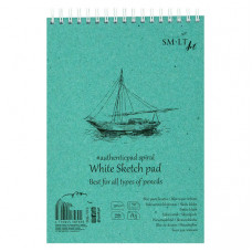 Sketchbook White cu spirală A5