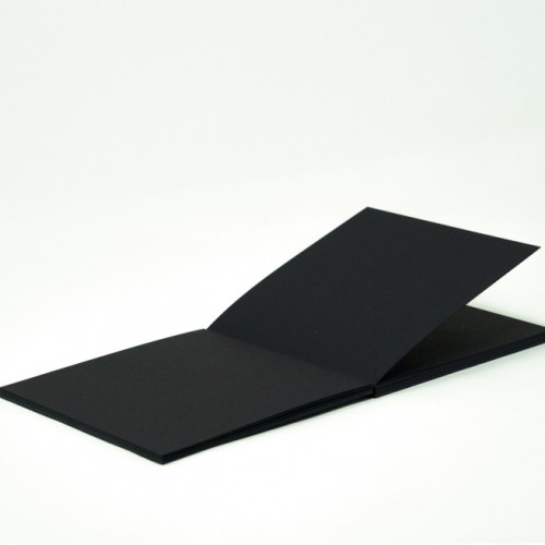 SMLT Sketchbook Black 14x14 cm, 32 foi, 170 g/m²