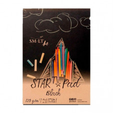 SMLT Sketchbook А5 Black START 20foi, 120 g