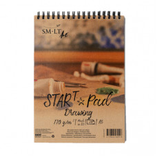 SMLT Sketchbook А5, StartPad, spirala, 20 foi, 170 g.