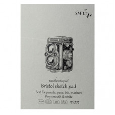 SMLT Sketchbook Bristol Authentic А5 50foi, 185 g