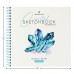 Sketchbook Greenwich Line "Crystal. Arctic Stone", cu spirală, 40 foi