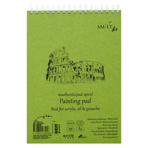 Notebook pentru pictură Authentic pe o spirală А5