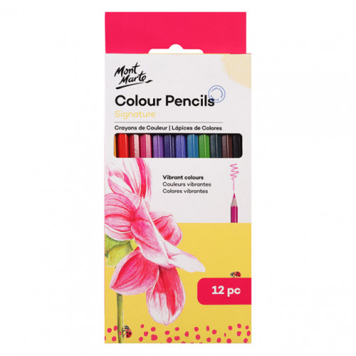 Цветные карандаши Signature Essential Colors, набор 12 штук
