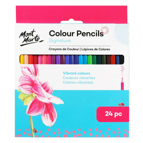Цветные карандаши Signature Essential Colors, набор 24 штуки