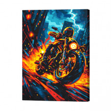 Flux de adrenalină 40×50 cm Eco. Pictură pe numere