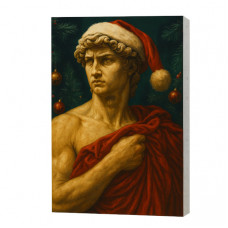 David in spirit de sarbatoare,40x50cm,Pictura pe numere