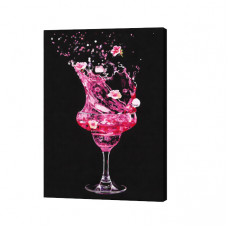 Cocktail de primăvară 40×50 cm Eco. Pictură pe numere © Halyna Vitiuk