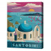 Santorini 20x30 cm, pictură pe numere