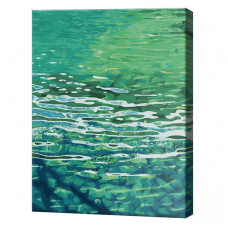 Marea azurie, 40x50 cm, pictură pe numere Marea azurie, 40x50 cm, pictură pe numere