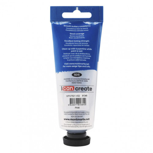 Vopsele Oil Paint, de ulei, 75 ml alb Titanium White Vopsele Oil Paint, de ulei, 75 ml alb Titanium White