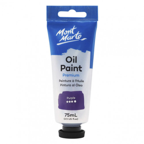 Краски Oil Paint масляные 75 мл фиолетовый Purple