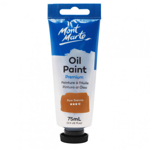 Краски Oil Paint масляные 75 мл оранжевый Raw Sienna