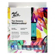 Set de vopsea acuarel Two Seasons, 18 culori