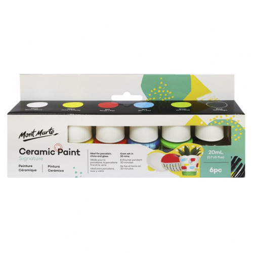 Set culori pt ceramica M.M. 6cul*20ml аrt.PMHS0023