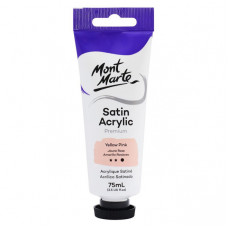 Vopsele Satin acril 75 ml, Yellow Pink