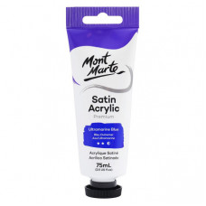 Vopsele Satin acril 75 ml, Ultramarine Blue