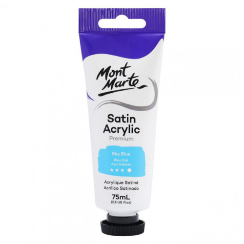 Краски Satin акрил 75 мл Sky Blue