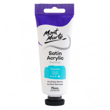Vopsele Satin acril 75 ml, Turquoise
