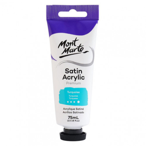 Краски Satin акрил 75 мл Turquoise