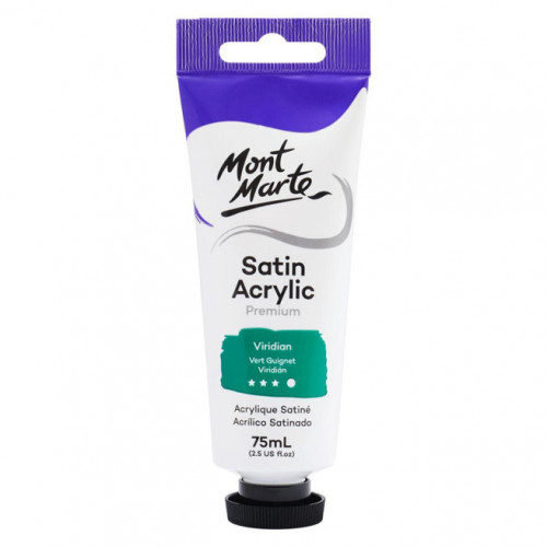 Краски Satin акрил 75 мл Viridian