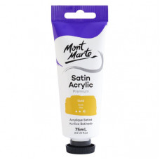 Vopsele Satin acril 75 ml, Gold