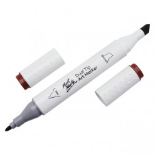 Art marker vârf dublu - Sienna, E4