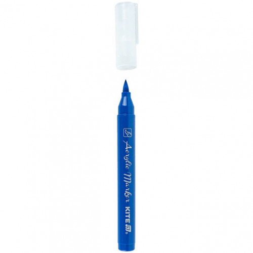 Markere acrilice Kite Creative cu pensulă, set de 12