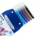 Markere acrilice Kite Creative cu pensulă, set de 12