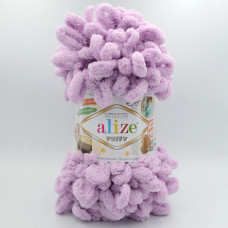 Пряжа Alize Puffy 27 сиреневый