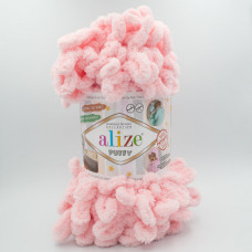 Пряжа Alize Puffy 340 нежный персик