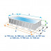 Бассейн ULTRA XTR FRAME 732x366x132см, 31805Л метал каркас